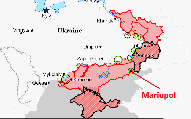 Vì sao Nga quyết lấy cho được thành phố Mariupol?