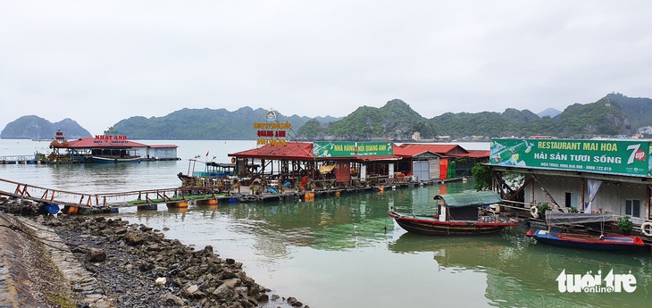 Chủ nhà hàng nổi tại vịnh trung tâm Cát Bà kêu cứu vì phải di dời đúng ‘cao điểm’ du lịch - Ảnh 1.