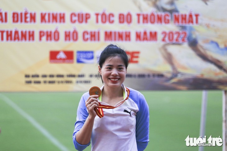 Cô gái vàng Nguyễn Thị Huyền thắng dễ tại giải đấu chuẩn bị cho SEA Games - Ảnh 1.