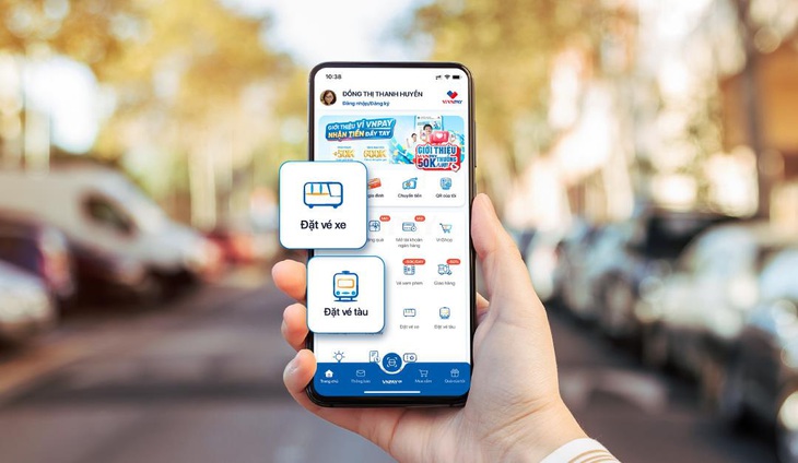 Tiết kiệm chi phí đặt vé tàu - xe trên ứng dụng ngân hàng và ví VNPAY - Ảnh 3.
