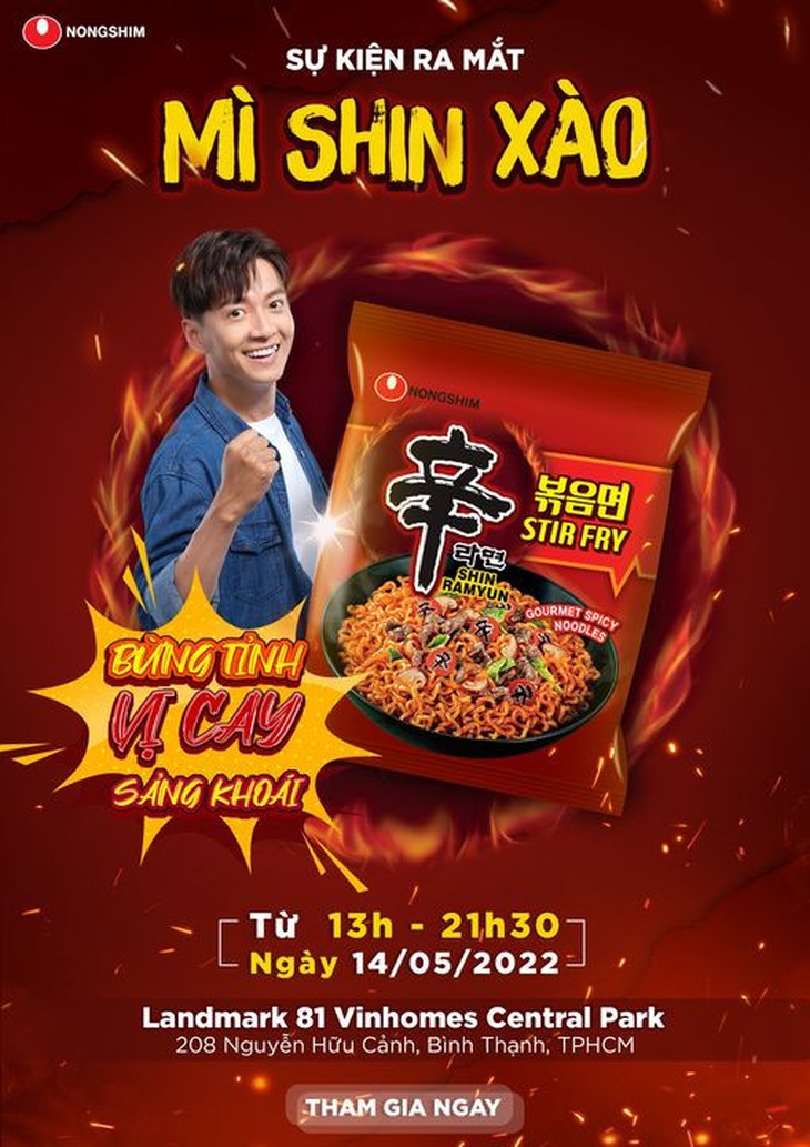 Nongshim Hàn Quốc ra mắt Mì Shin Xào tại Việt Nam - Ảnh 2.