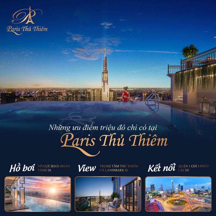 Paris Thủ Thiêm: Tổ hợp sống cao cấp của giới trẻ thành đạt - Ảnh 3. Paris Thủ Thiêm: Tổ hợp sống cao cấp của giới trẻ thành đạt - Ảnh 3.