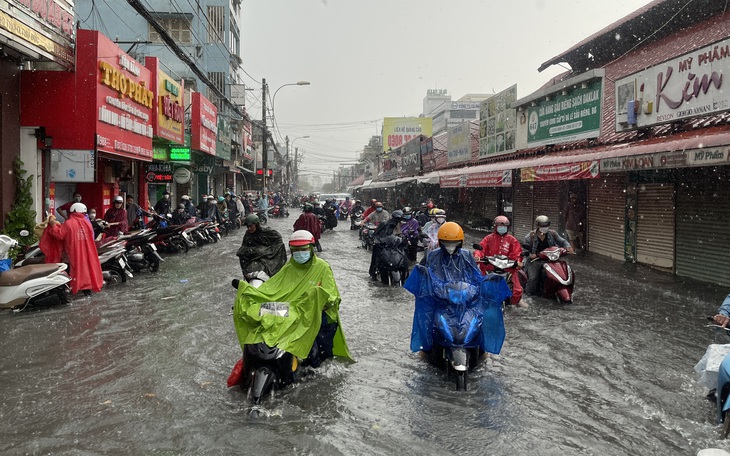 Miền Nam, TP.HCM sẽ có đợt mưa to trên toàn khu vực