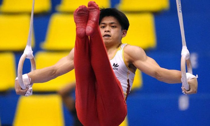 Nhà vô địch thế giới Carlos Yulo dẫn đầu tiền thưởng ở SEA Games 31 - Ảnh 1.