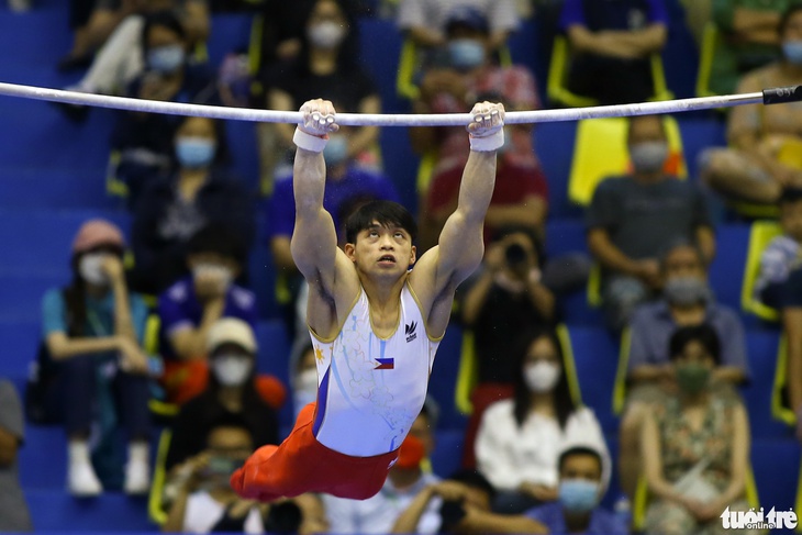 Nhà vô địch thế giới Carlos Yulo: Bao nhiêu người tự tin giành HCV SEA Games? - Ảnh 1.