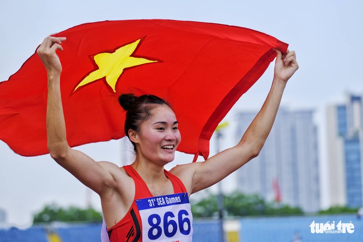 Mòn mỏi chờ đợi, Quách Thị Lan lần đầu giành huy chương vàng cá nhân SEA Games - Ảnh 2.