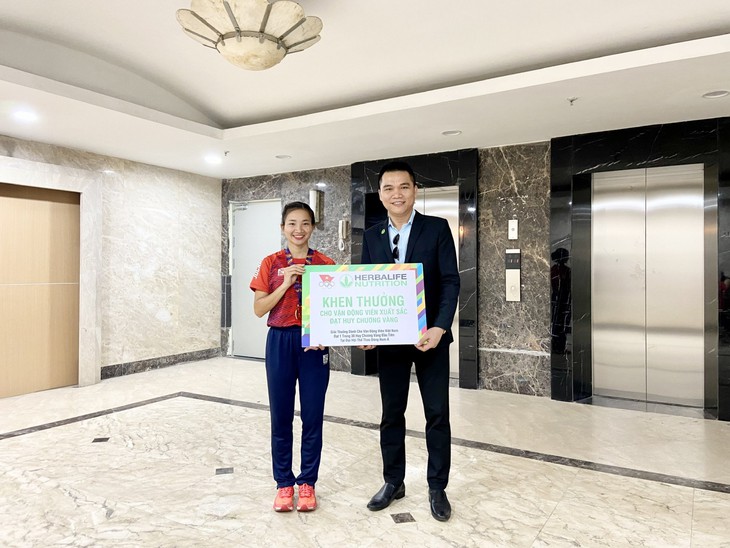 Herbalife VN thưởng nóng 30 Huy Chương Vàng của Đoàn Thể Thao VN tại SEA Games 31 - Ảnh 2.