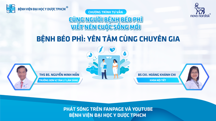 Chương trình tư vấn: Bệnh béo phì - yên tâm cùng chuyên gia - Ảnh 1.