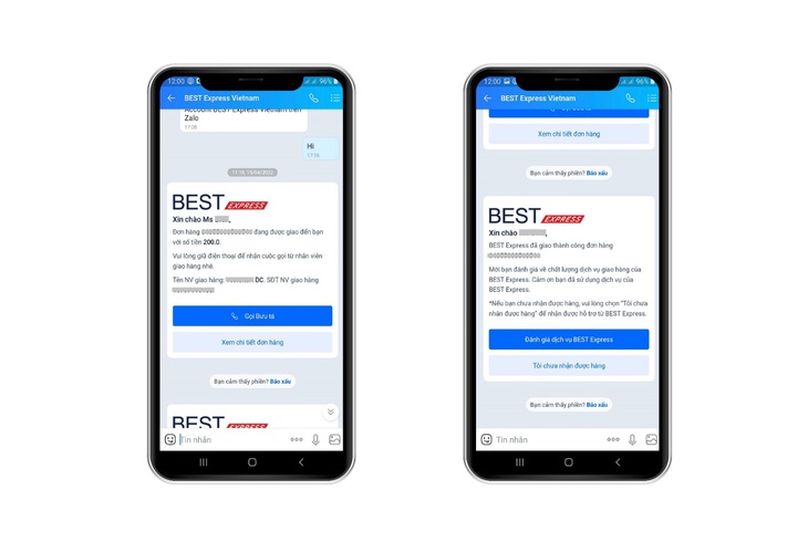 BEST Express triển khai chăm sóc khách hàng qua Zalo - Ảnh 2.