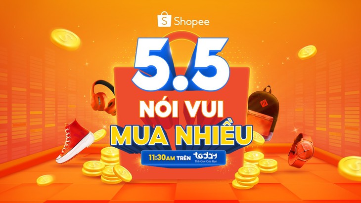 Trước thềm 5-5 Siêu Hội Hoàn Xu, Shopee tung loạt deal siêu hot, ưu đãi ngập tràn - Ảnh 4.