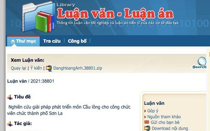 Những luận án &quot;salami&quot;
