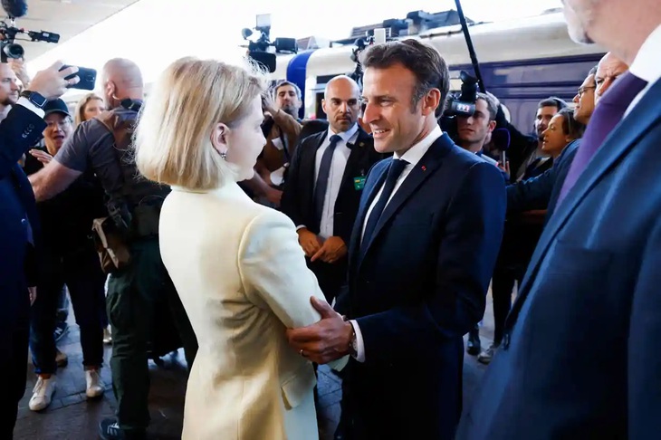 Ông Macron cùng lãnh đạo Đức, Ý đến Ukraine, Điện Kremlin nói gì? - Ảnh 3.