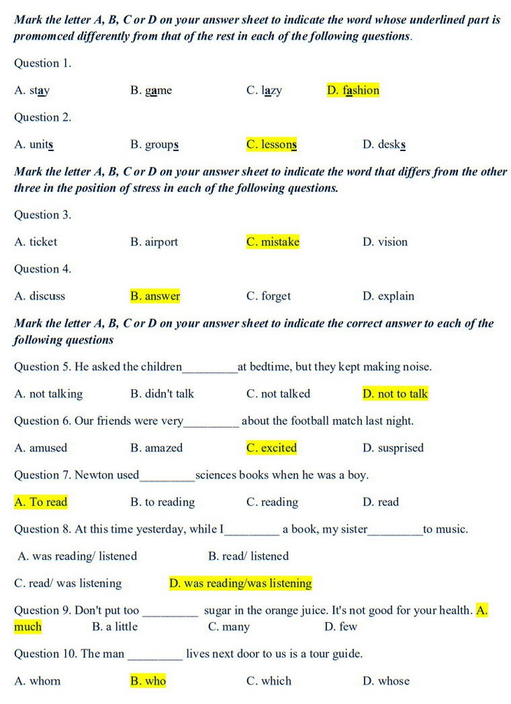 Gợi ý bài giải môn tiếng Anh tuyển sinh lớp 10 tại Hà Nội - Ảnh 11.