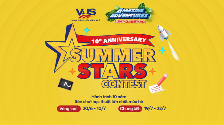 Sân chơi mùa hè đầy hứng khởi và hành trình 10 năm VUS Summer Stars - Ảnh 1.