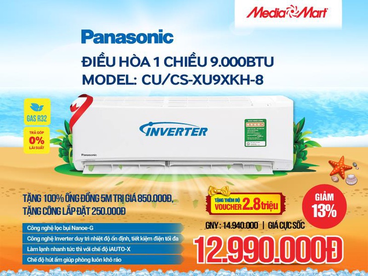 Top 05 điều hòa Panasonic bán chạy nhất hiện nay - Ảnh 4.