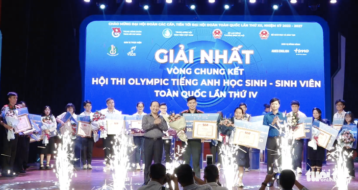 Olympic tiếng Anh lập kỷ lục thu hút trên 600.000 học sinh, sinh viên - Ảnh 2.