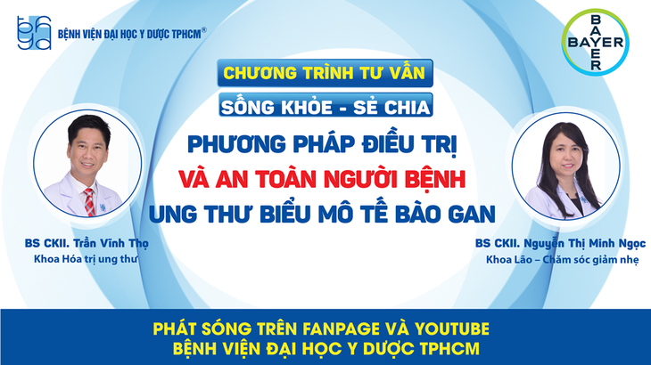 Chương trình tư vấn: Điều trị hiệu quả và an toàn ung thư biểu mô tế bào gan - Ảnh 1.