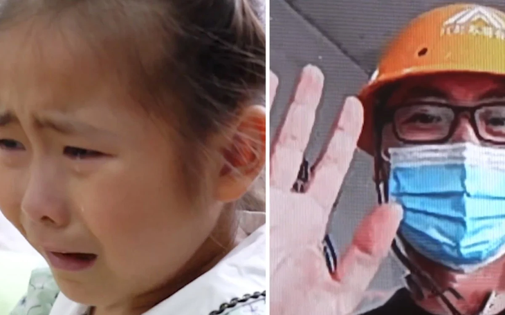 Bé gái 7 tuổi một mình chăm sóc cha nằm viện, lay động trái tim hàng triệu người - Ảnh 2.