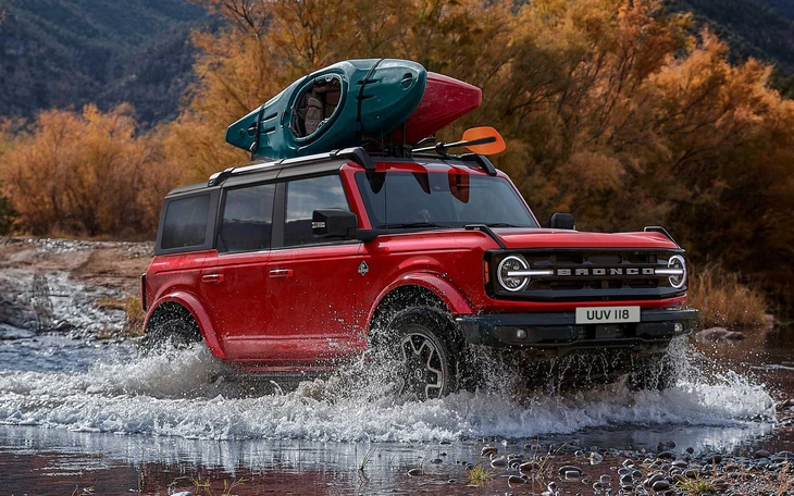 Ford Bronco sắp vào Việt Nam: To cỡ Everest, 2 tùy chọn máy điện, có bản chạy Hà Nội - Nha Trang - Ảnh 10.