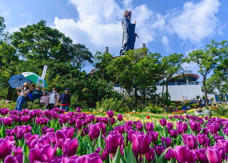 Đến Tây Ninh, du khách bất ngờ với những cảnh quan mới - Ảnh 1.