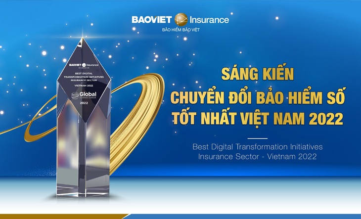 Bảo hiểm Bảo Việt nhận giải: ‘Sáng kiến chuyển đổi bảo hiểm số tốt nhất Việt Nam 2022’ - Ảnh 1.