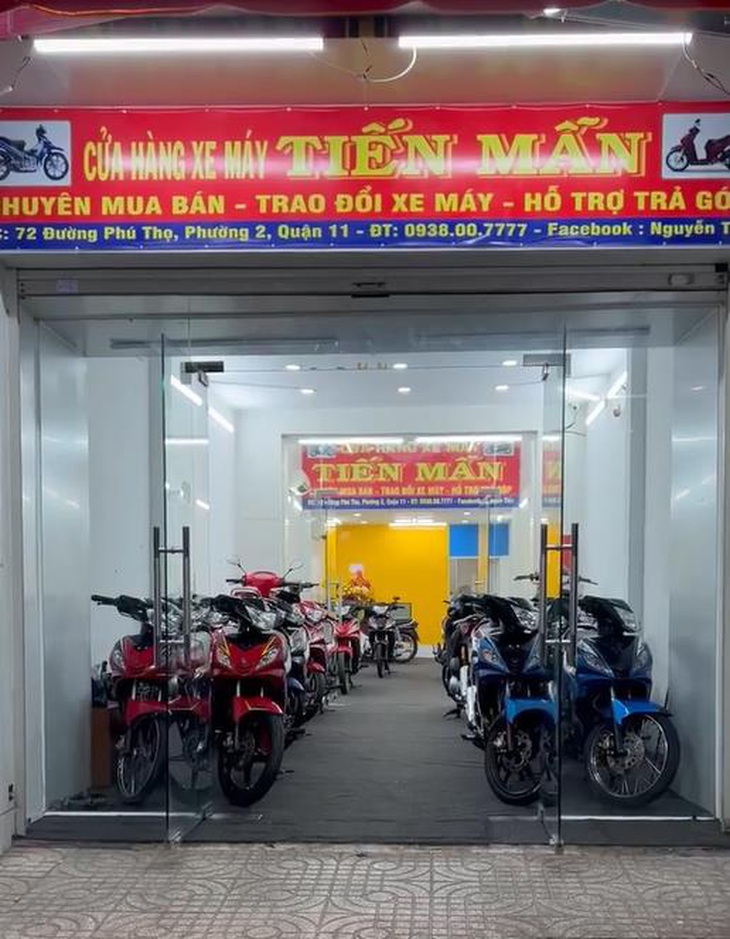 Mua bán xe cũ chất lượng, mẫu mã đa dạng tại Cửa hàng Tiến Mẫn - Ảnh 1. Mua bán xe cũ chất lượng, mẫu mã đa dạng tại Cửa hàng Tiến Mẫn - Ảnh 1.