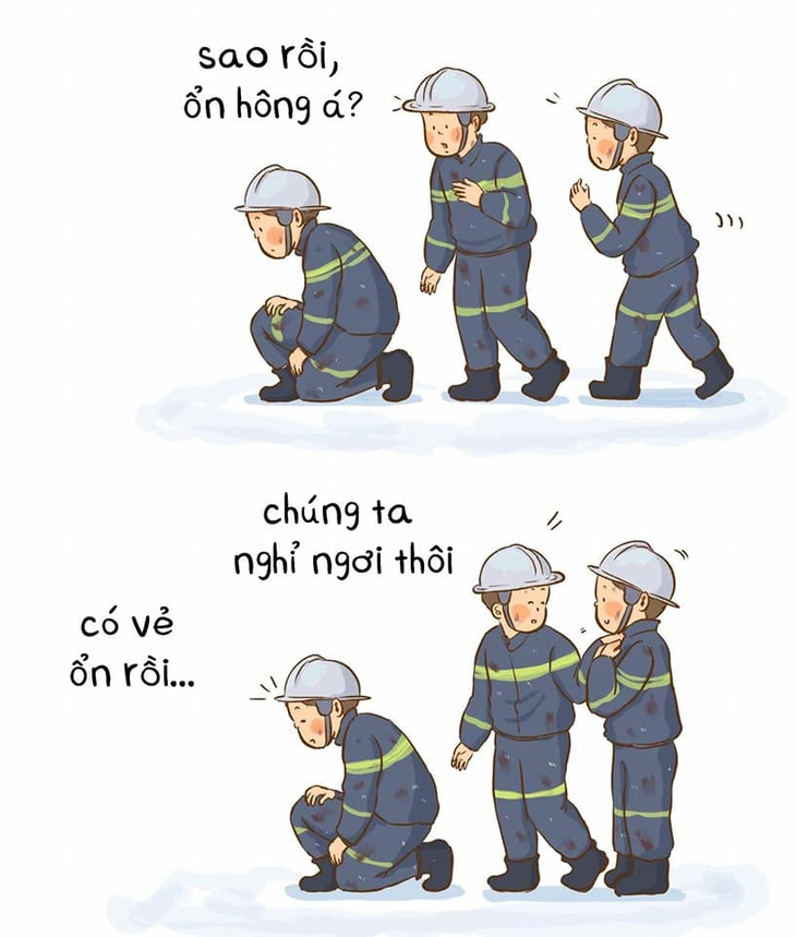 Tri ân 3 người lính cứu hỏa chẳng thể quay về: Cảm ơn vì sự hy sinh cao cả - Ảnh 3.