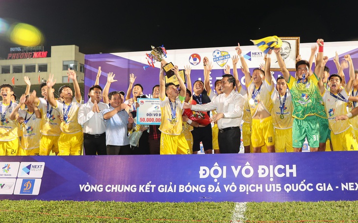 U15 Sông Lam Nghệ An vô địch U15 Quốc gia - Next Travel 2022