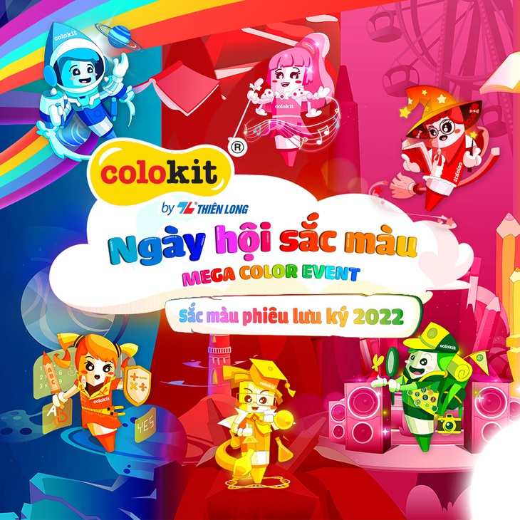 ‘Ngày hội sắc màu - Mega Color Event’ tại TP.HCM dịp nghỉ lễ - Ảnh 2.