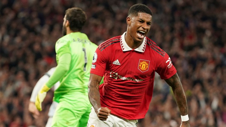 Rashford, Sancho lập công giúp Man Utd hạ gục Liverpool - Ảnh 1.