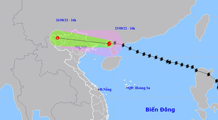 Bão số 3 cách Móng Cái 170km, đảo Bạch Long Vĩ gió giật cấp 9 - Ảnh 1.