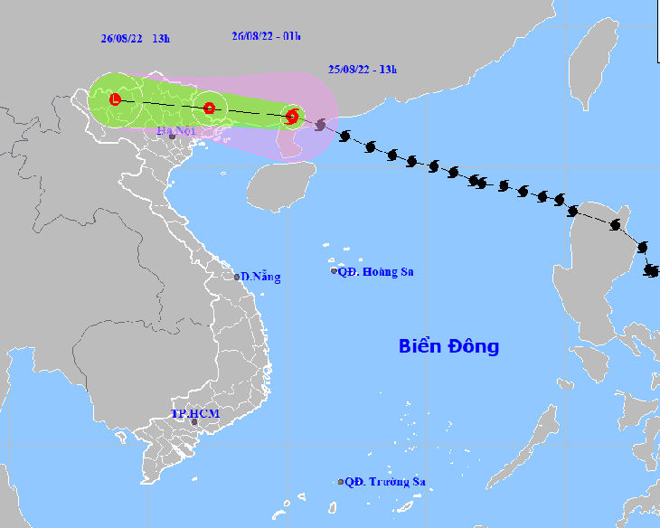 Bão số 3 đã đi vào Quảng Đông, Trung Quốc, cảnh báo miền Bắc mưa to đến rất to - Ảnh 1.