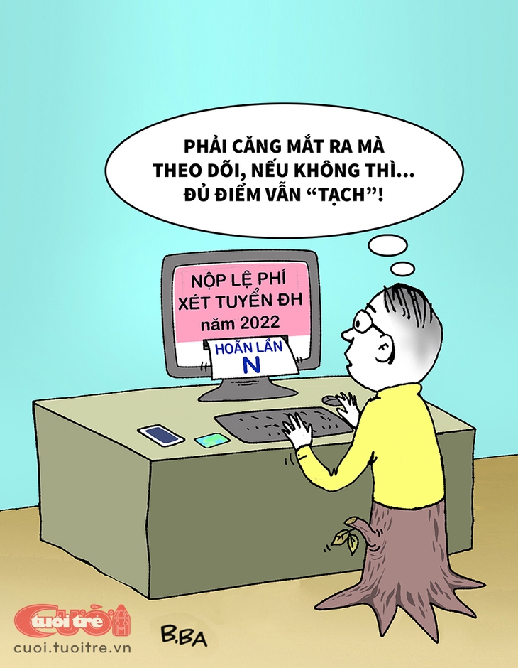 Thí sinh 2022: Ráng xíu nữa là đậu đại học rồi! - Ảnh 1.