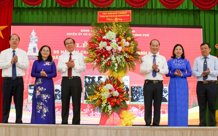 Kỷ niệm 55 năm Củ Chi - 'Đất thép thành đồng': 'Phát huy sức mạnh nội sinh, kiến thiết quê hương'