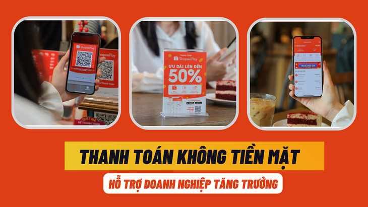 Thanh toán không tiền mặt đóng góp tích cực cho sự tăng trưởng của doanh nghiệp - Ảnh 1.