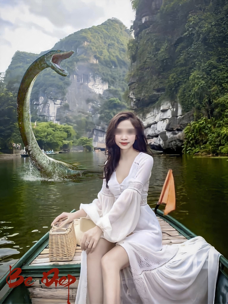 Nhờ dân mạng chỉnh ảnh, gái xinh nét căng với thủy quái photoshop - Ảnh 2.