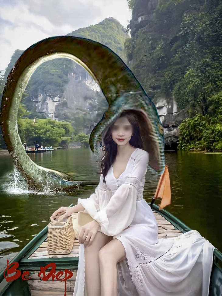 Nhờ dân mạng chỉnh ảnh, gái xinh nét căng với thủy quái photoshop - Ảnh 3.