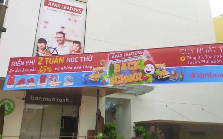 Trung tâm Anh ngữ Apax Leaders ở Đắk Lắk 