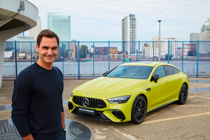 Mercedes-Benz công bố dự án đặc biệt chia tay Roger Federer - Ảnh 1.