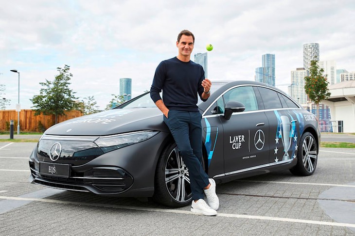 Mercedes-Benz công bố dự án đặc biệt chia tay Roger Federer - Ảnh 2.