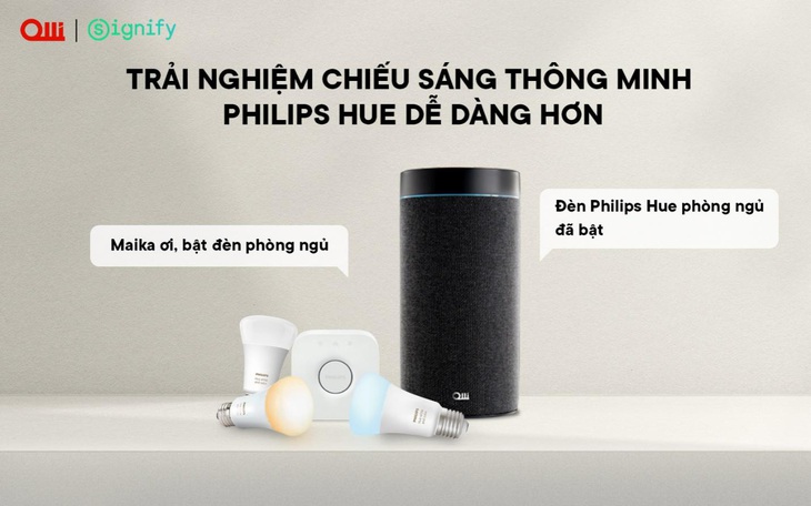 Philips Hue - Lần đầu tiên tích hợp trợ lý ảo thuần Việt Maika - Ảnh 2.