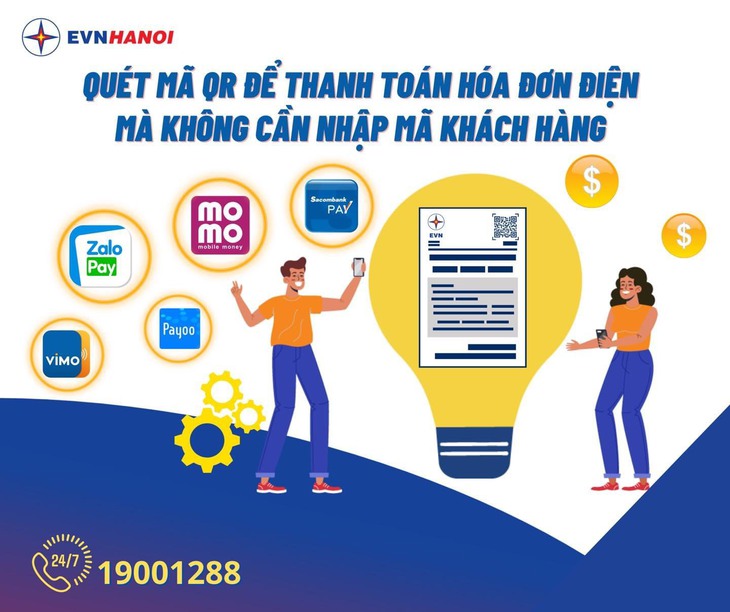 Công nghệ số cho dịch vụ ngành điện Hà Nội thuận tiện hơn - Ảnh 4.