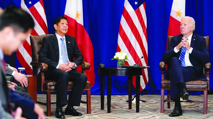 Ông Ferdinand Marcos Jr. công du Hoa Kỳ: Màn ra mắt tại New York - Ảnh 1.