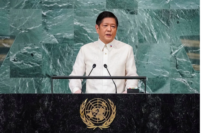 Ông Ferdinand Marcos Jr. công du Hoa Kỳ: Màn ra mắt tại New York - Ảnh 3.