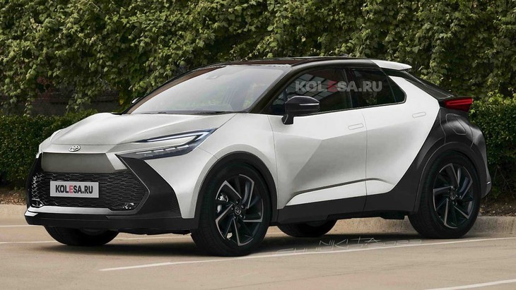 Phác họa thiết kế Toyota C-HR đời mới sẽ ra mắt năm nay: Như xe đến từ tương lai - Ảnh 1.