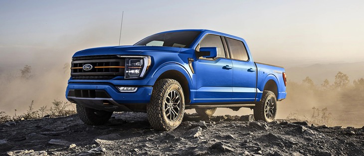 Lộ nội thất Ford F-150 2024: Màn hình dọc có thiết kế mới - Ảnh 1.