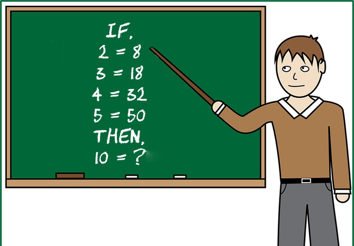 Thử thách IQ: Nếu 2 = 8 thì 10 = ? - Ảnh 1. Thử thách IQ: Nếu 2 = 8 thì 10 = ? - Ảnh 1.
