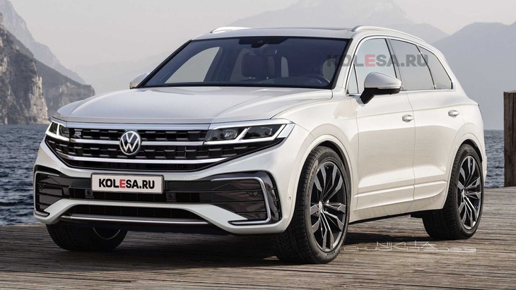 Volkswagen Touareg 2023 sắp ra mắt: Chuốt lại thiết kế, thay đổi lớn ở động cơ - Ảnh 1.