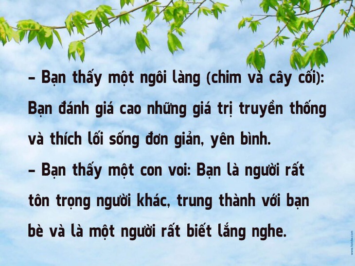 Hình ảnh đầu tiên nhìn thấy nói gì về tính cách của bạn? - Ảnh 3.