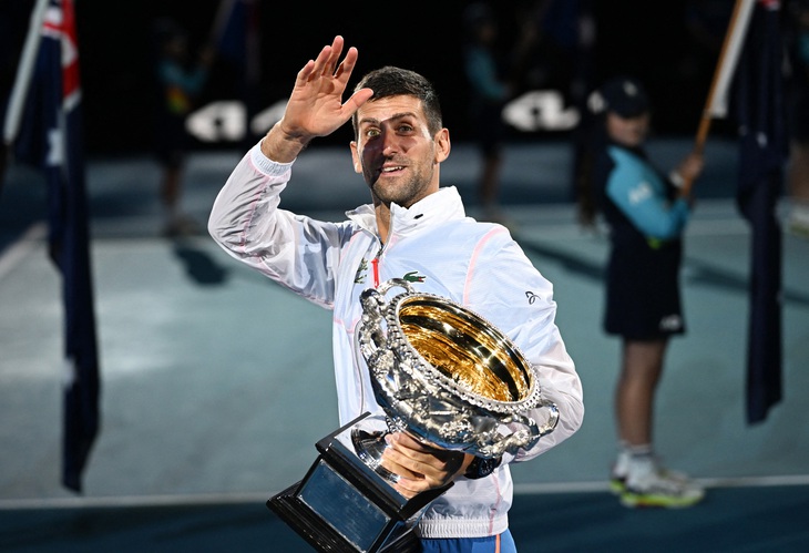 Djokovic lần thứ 10 vô địch Giải Úc mở rộng - Ảnh 1.